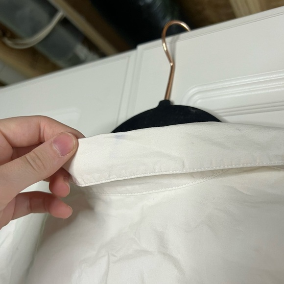 Arket Regular Fit Cotton Poplin Button Down - Picture 10 of 12